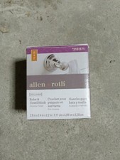 Allen  Roth - Robe  Towel Hook - Chrome Finish - Sullivan - 2131171