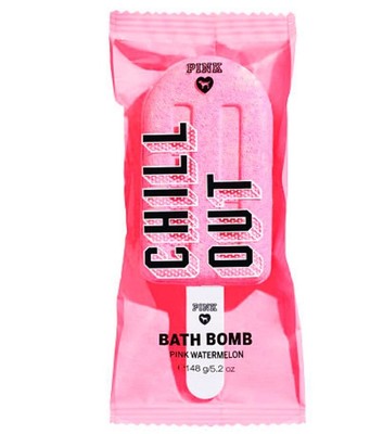 Victoria's Secret PINK WATERMELON Chill Out POPSICLE BATH BOMB ~ AS-IS! 5.2 oz
