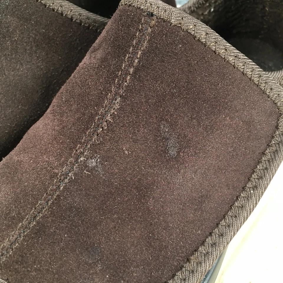 Propet Slippers Mens 8 Coleman Flats Comfort MXA003M Brown Leather Slip On - Image 3 of 4