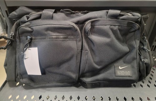 Nike Utility Power Duffel Bag Black Gym 
