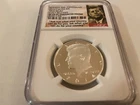 2014-S SILVER 50TH ANNIV. H.R. ER. KENNEDY HALF DOLLAR NGC SP69 PROOF LIKE "E.F.