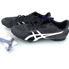 Asics Hyper MD Mens Black White Shoes Cleats choose size New