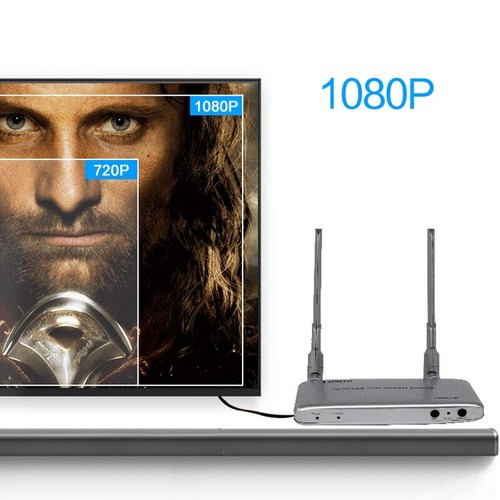 1080P USB KVM Wireless HDMI Extender Video Transmitter and Receiver for PC To TV - Picture 7 of 8