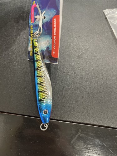 Braid Products 756-20 Slammer Series Pro Jig Blue Mackerel 4oz. New In Package - Picture 3 of 5