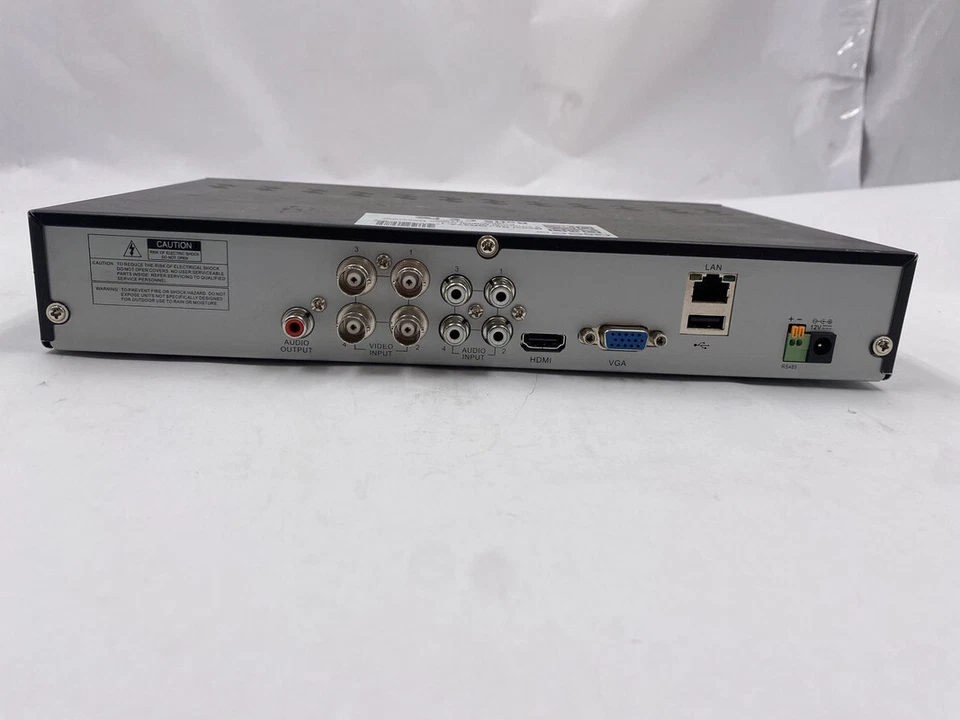 Q-SEE QR474-1 4 CHANNEL DIGITAL VIDEO RECORDER WITH 4 QRH880B Q-SEE HD CAMERAS - Image 4 of 4