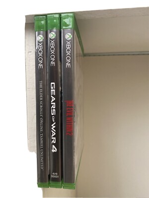 Lot Of 3 Xbox 1 Games,The Evil Within 2, Gears Of War 4, The Elder Scrolls
