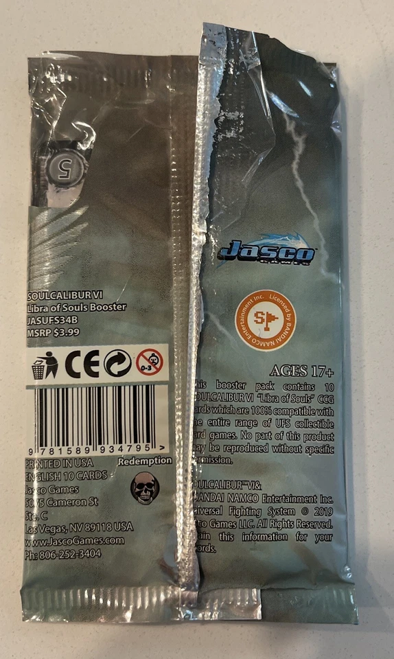 UFS Soul Calibur VI Libra of Souls Booster Pack - Image 2 of 3