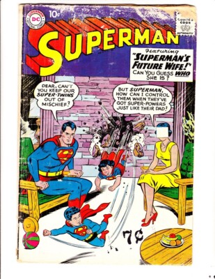 Superman 131 (1959): FREE to combine- in Fair+  condition