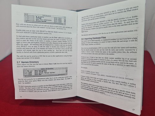 Anruferanzeigeeinheit mit Acorn RISC OS Software & Guide v2 von Octopus Systems - Bild 7 von 7