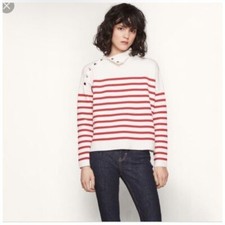 Maje Montauban Sailor Sweater Sz 3 US L