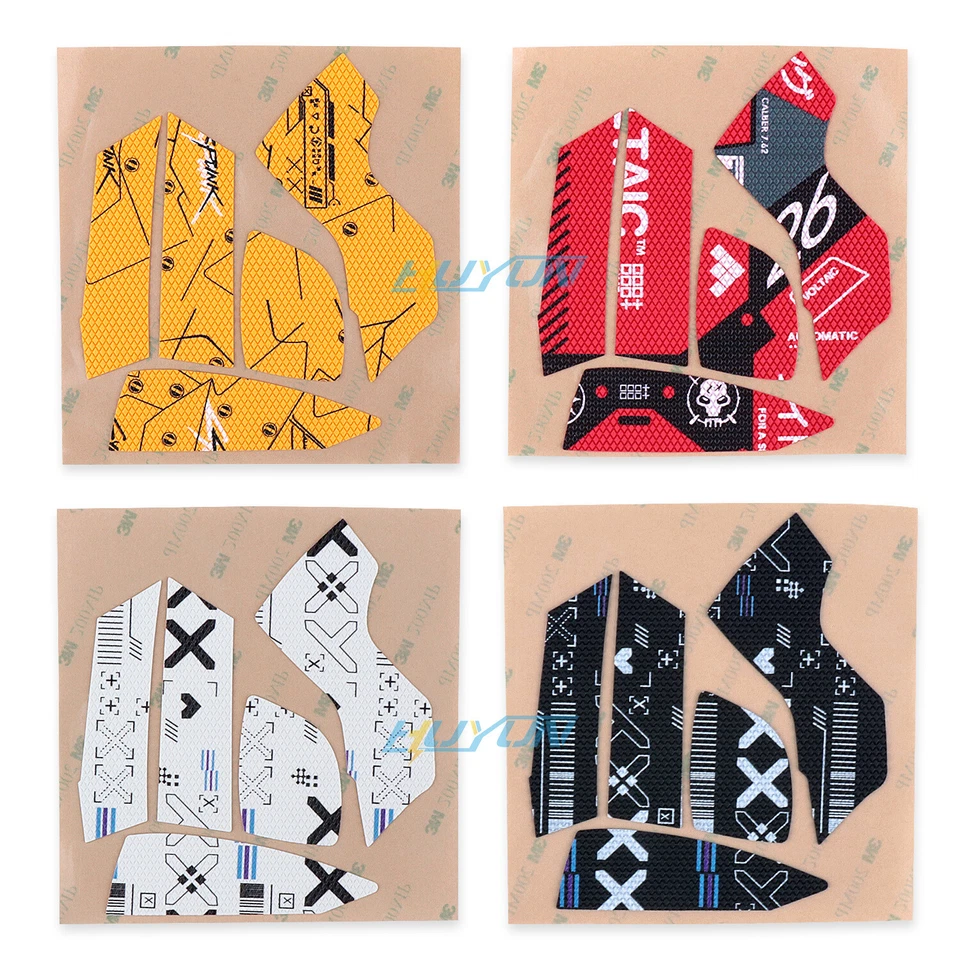 Side Sticker Anti-Skid Printed Grip Sticker For Logitech G502 LightSpeed Mouse - Image 4 of 4