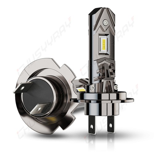 2x Kit de faros LED H7 súper brillantes bombillas de haz bajo 3300000LM 6500K blancas - Imagen 13 de 13