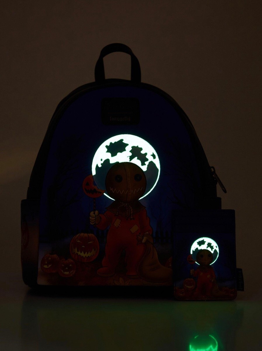 Loungefly Trick \'R Treat Glow-In-The-Dark Sam Mini Backpack Set Trick  main image 2