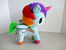AURORA TOKIDOKI UNICORNO PIXIE RAINBOW PLUSH ANIMAL 12" GREAT CONDITION
