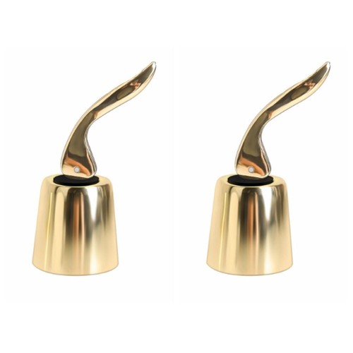 2pcs Press Handle Wine Saver Bottle Stopper Wine Toppers Stopper Keeping Fresh - Picture 20 of 20