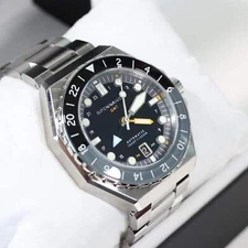 Spinnaker Dumas Automatic Men's Stainless Steel Black Dial Watch SP-5119-11