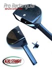 Auto Racing Mirrors - PRO RECTANGULAR - Real Carbon Fiber - SCCA Legal
