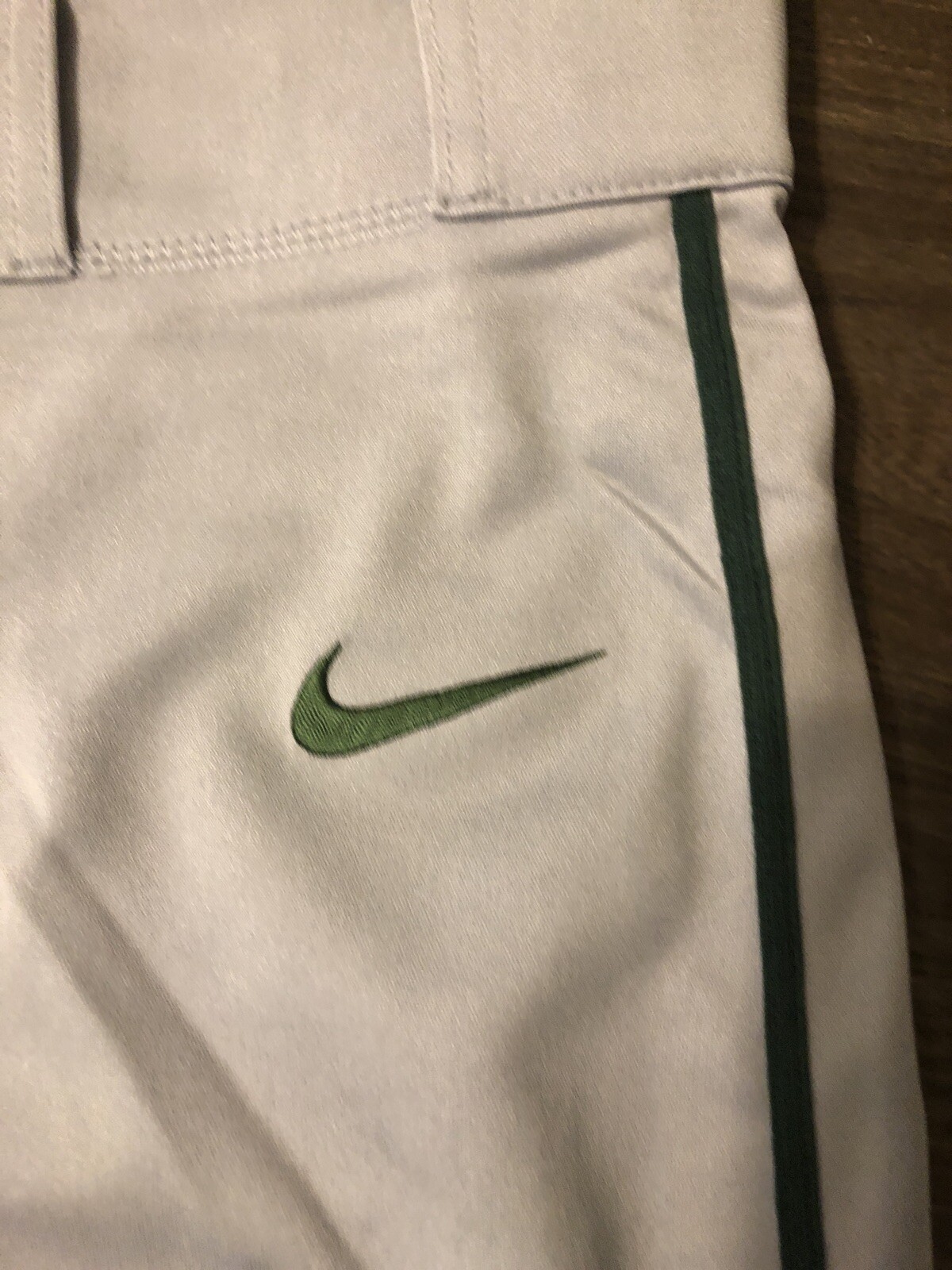 Nike BSBL Knicker Baseball Pants Multiple Sizes Gray/Green 747225059