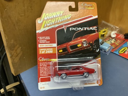 1/64 JOHNNY LIGHTNING 1974 PONTIAC VENTURA GTO RED 1 OF 2496 - Picture 7 of 7