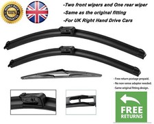 Limpiaparabrisas delantero y trasero 28"16"12" para Peugeot 3008 2017-2024