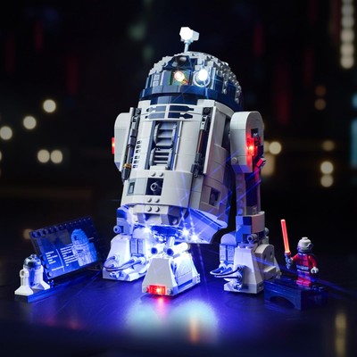 BRICKSHINING LED Lighting Compatible with Lego R2-D2 75379 Light Kit Compatib...