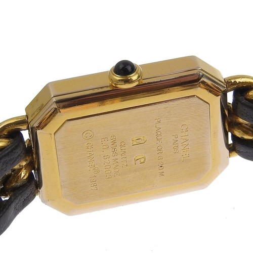 CHANEL H0001 Premiere L Watches black blackDial Plated Gold/leather Quartz... - Picture 6 of 8
