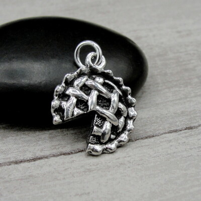 Silver Pie Charm - Apple Pie Charm - Cherry Pie Charm - Pumpkin Pie Charm