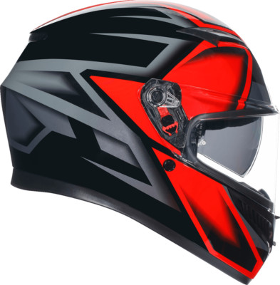 AGV K3 Helmet - Compound Black/Red