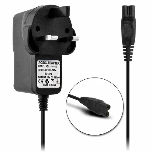 For Philips Shaver Series 3000 HQ8505 15V UK Plug Power Charger Lead Cord AC/DC - Bild 9 von 12