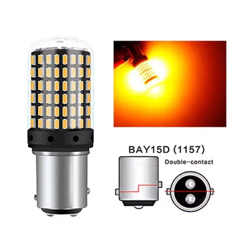 380 1157 Led Brake Light Bulbs Upgrade Xenon Bay15d P21/5w Stop Tail Light Bulbs - Picture 26 of 28