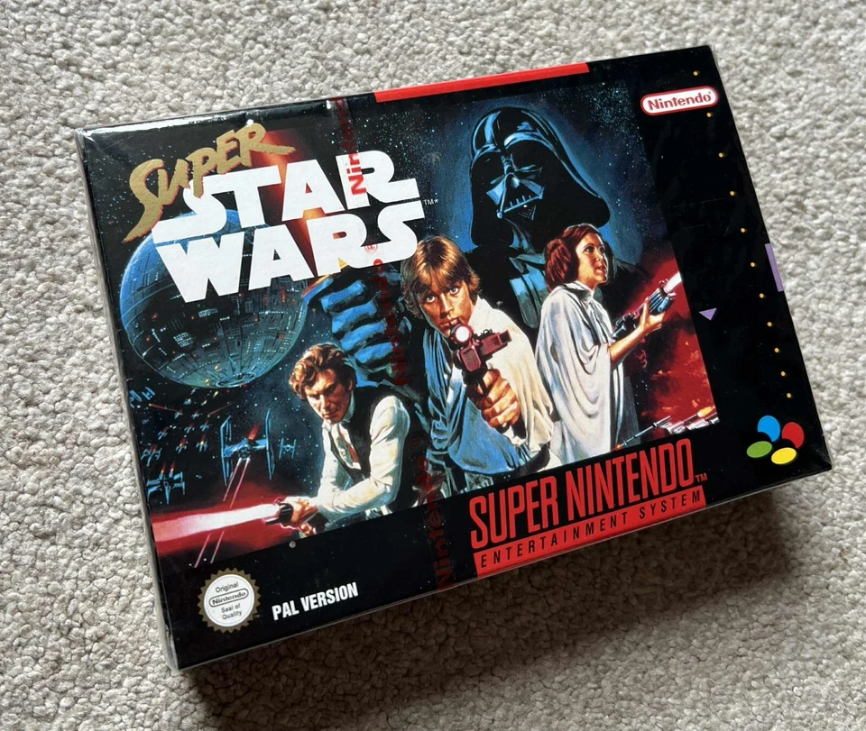 Super Star Wars - SNES - Nintendo - New and sealed + Arcylic Display Case - Image 3 of 4