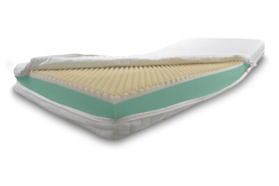 Visco Plus Orthopädische Visco Kaltschaummatratze gesteppten Standard Bezug H2H3