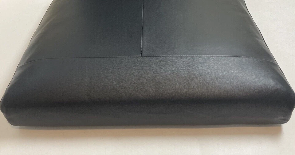  宜家 LIDHULT 座垫皮革替换套套黑色  — 第 4/4 张图片