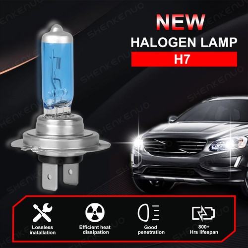H7+H7 White 4X Halogen Hi/Lo Beam Headlight Bulbs For BMW E90 F30 328i 330i 335i - Picture 6 of 11