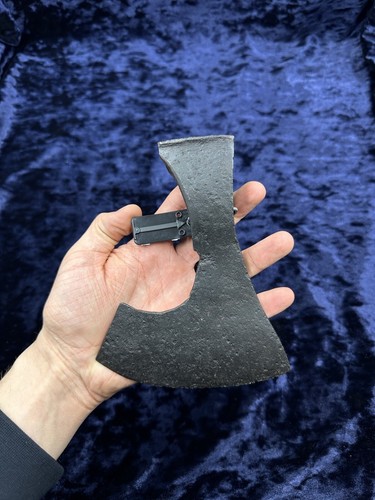 Ancient Battle Iron Ax with Ornament Kievan Rus - Vikings 9 - 12 century AD. - Picture 6 of 24