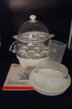 DASH Deluxe 12 Egg Cooker Hard Boiled, Poached, Scrambled Eggs, Omelets & More
