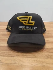 LGND Legend Supply Company Hat SnapBack Black Yellow LOGO Limited Edition 