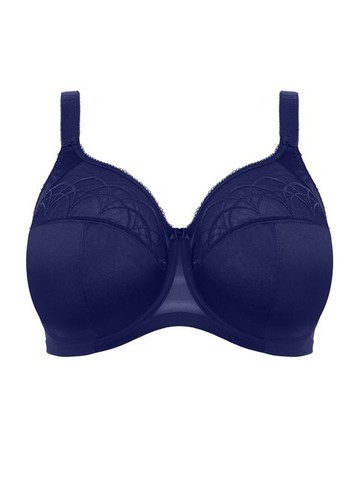 Elomi Cate Embroidered Full Cup 4030 Bra Ink Dark Blue 36H(US)/ 36FF (UK) - 第 4/4 張圖片