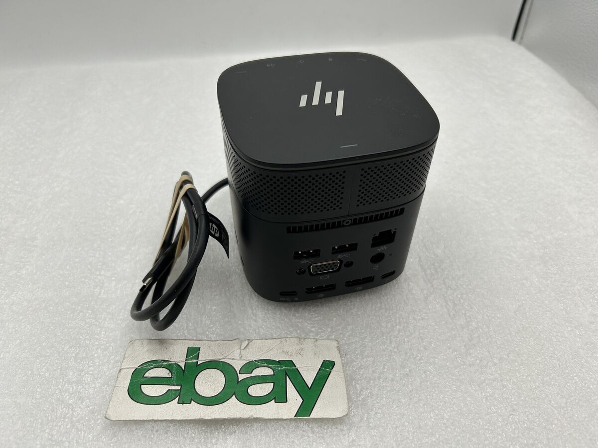 HP HSN-IX01 Thunderbolt 120W G2 USB-C Docking Station w/HSN HP HSN-IX01 Thunderbolt 120W G2 USB-C Docking Station w/HSN