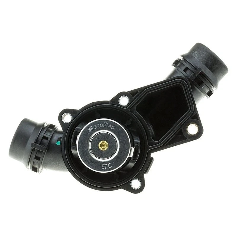 For BMW X5 2001-2006 MotoRad Engine Coolant Thermostat & Housing Assembly w Seal - Image 4 of 4