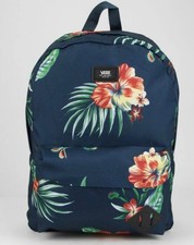 Vans Old Skool 3 Trap Floral Backpack School Bag University College Book Skating