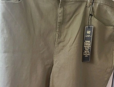 DG 2 Virtual Stretch Straight Crop Jean Color Thyme 2 Xl