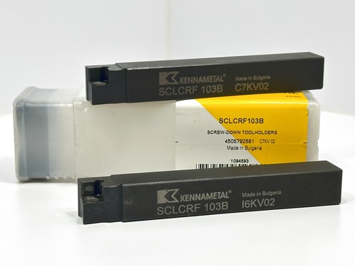 KENNAMETAL SCLCRF103B Used Lathe Tool Holders 5/8" Shank 1094593 2pcs No Screw