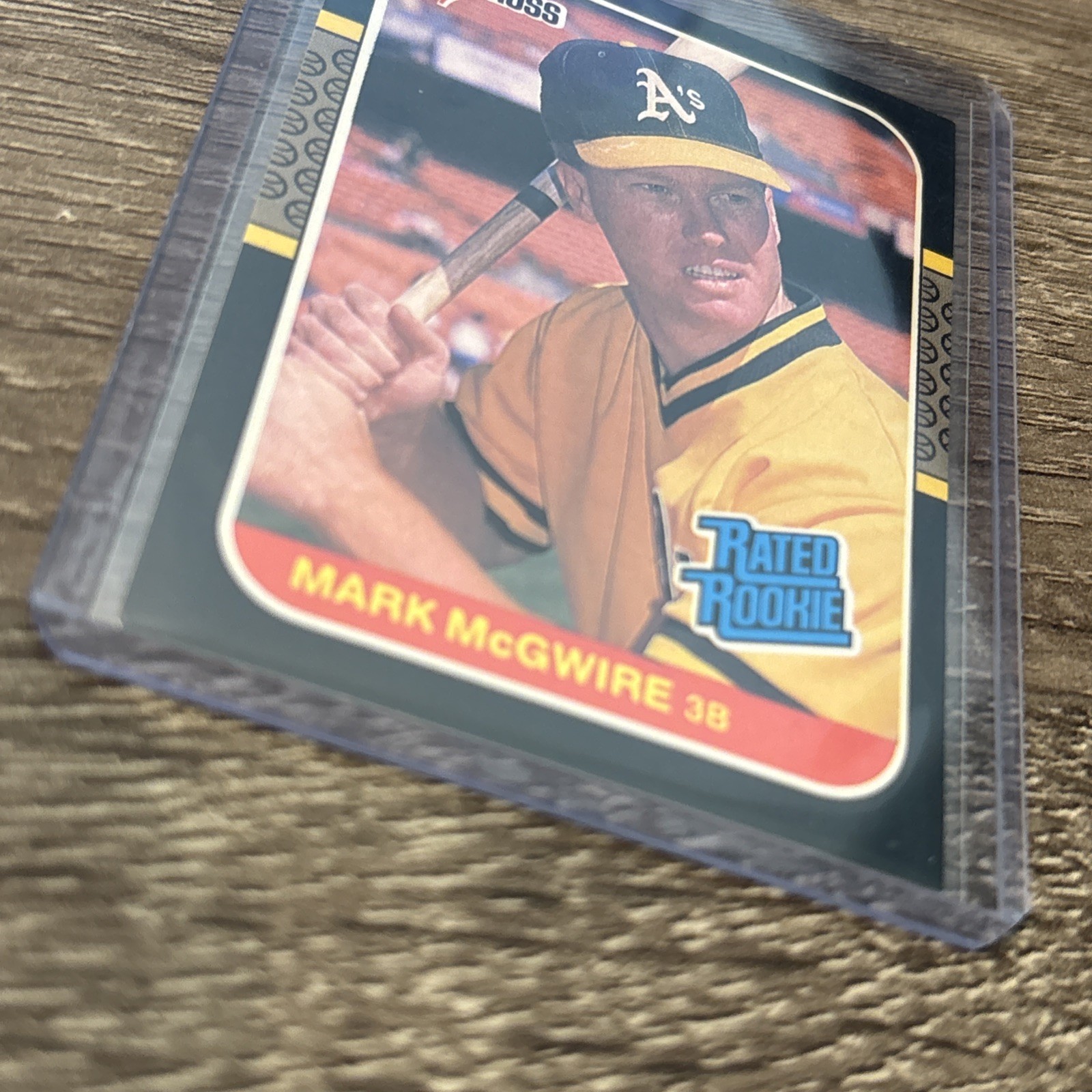 1987 Donruss - Rated Rookie Mark McGwire #46