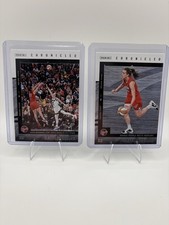 2025 Panini Caitlin Clark Chronicled Lot of 2 Indiana Fever WNBA Cards #20 #22