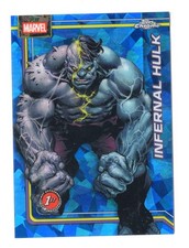 2026 Topps Marvel Chrome SAPPHIRE #054 54 Infernal Hulk 1st Appearance RC
