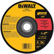 DEWALT DW8427 / 7 X .045 X 7/8 THIN CUTTING WHEEL DCW