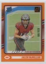 2024 Panini Clearly Donruss Rated Rookie Orange 20/199 Jalen McMillan #79 0t59