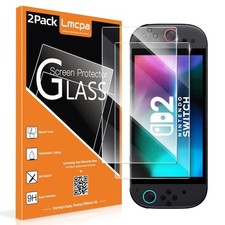 2-Pack Lmcpa Screen Protector for Nintendo New Switch 2  2025  7.9 Inch Anti-Sc...