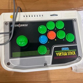 Sega Saturn Virtua Stick HSS-0136 Arcade Joystick For Parts Not Working Japan